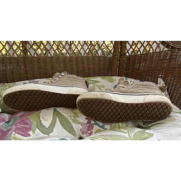 Vans Women's Tan High-Top Sneakers - Picture 8 of 8